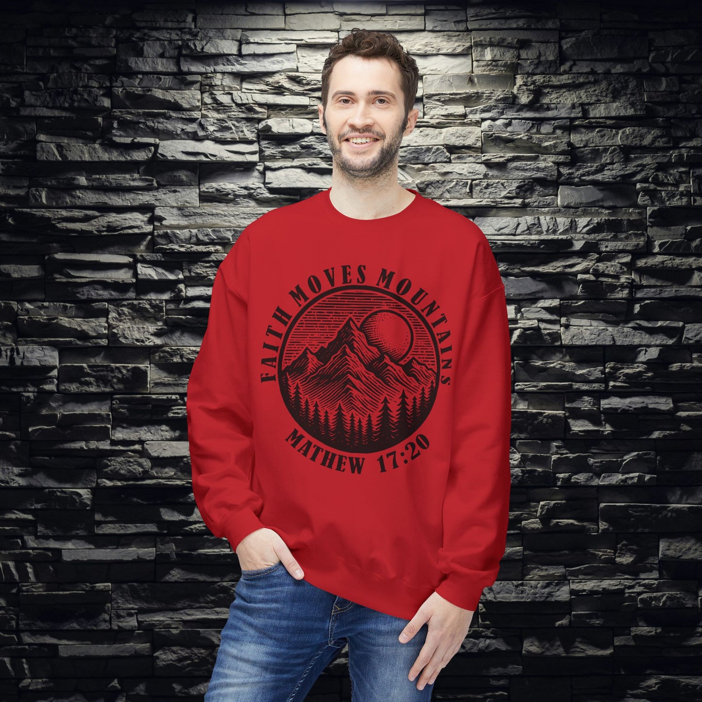 Faith Moves Mountains Sweatshirt