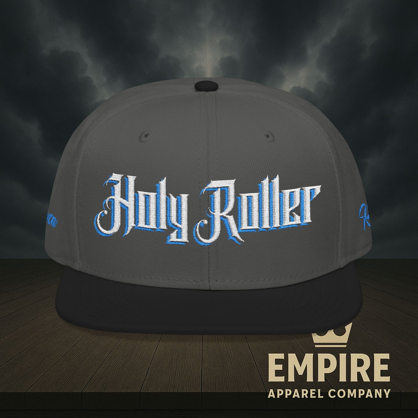 Holy Roller Embroidered Snapback Hat
