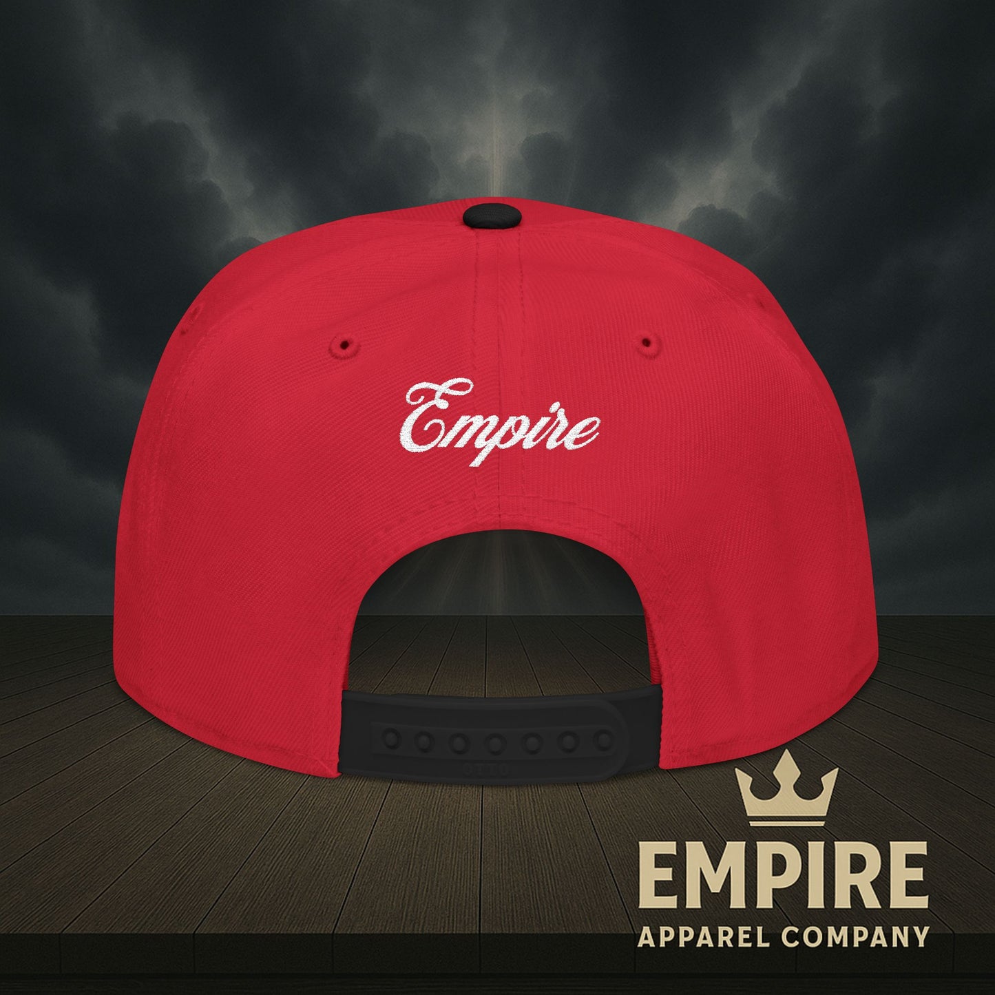 Embroidered Snapback Cap - Jesus King of Kings Hat