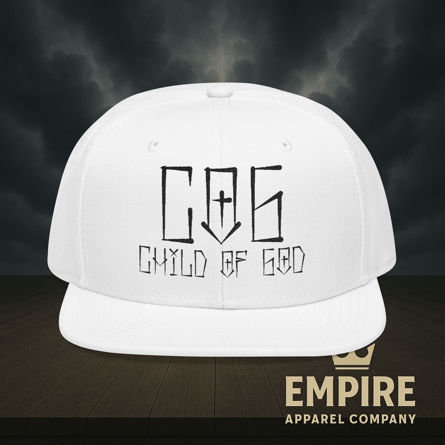 Child of God Snapback Hat, Embroidered Christian Cap, Religious Gift for Believers