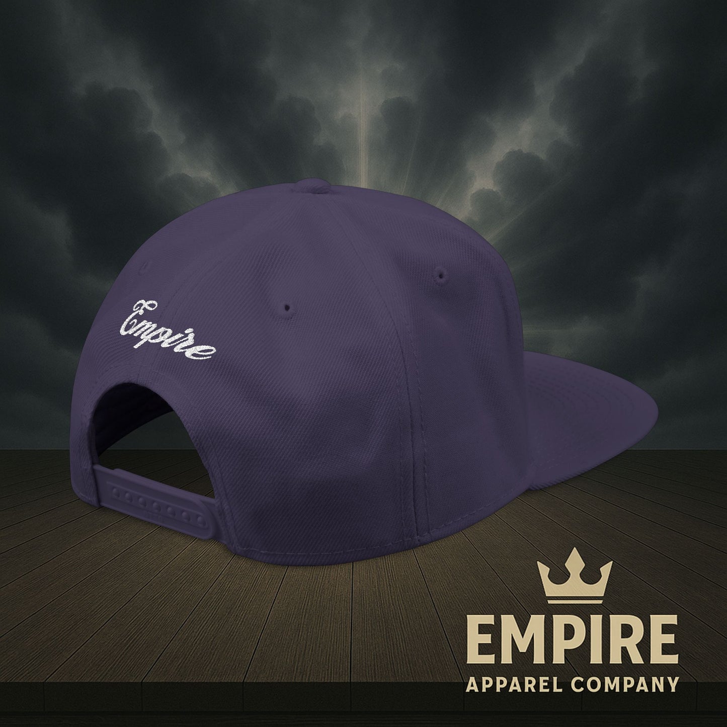 Embroidered Snapback Cap - Jesus King of Kings Hat