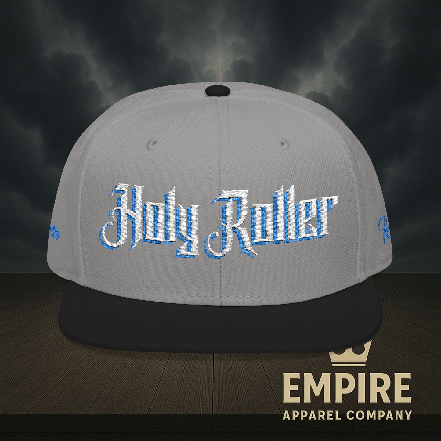 Holy Roller Embroidered Snapback Hat
