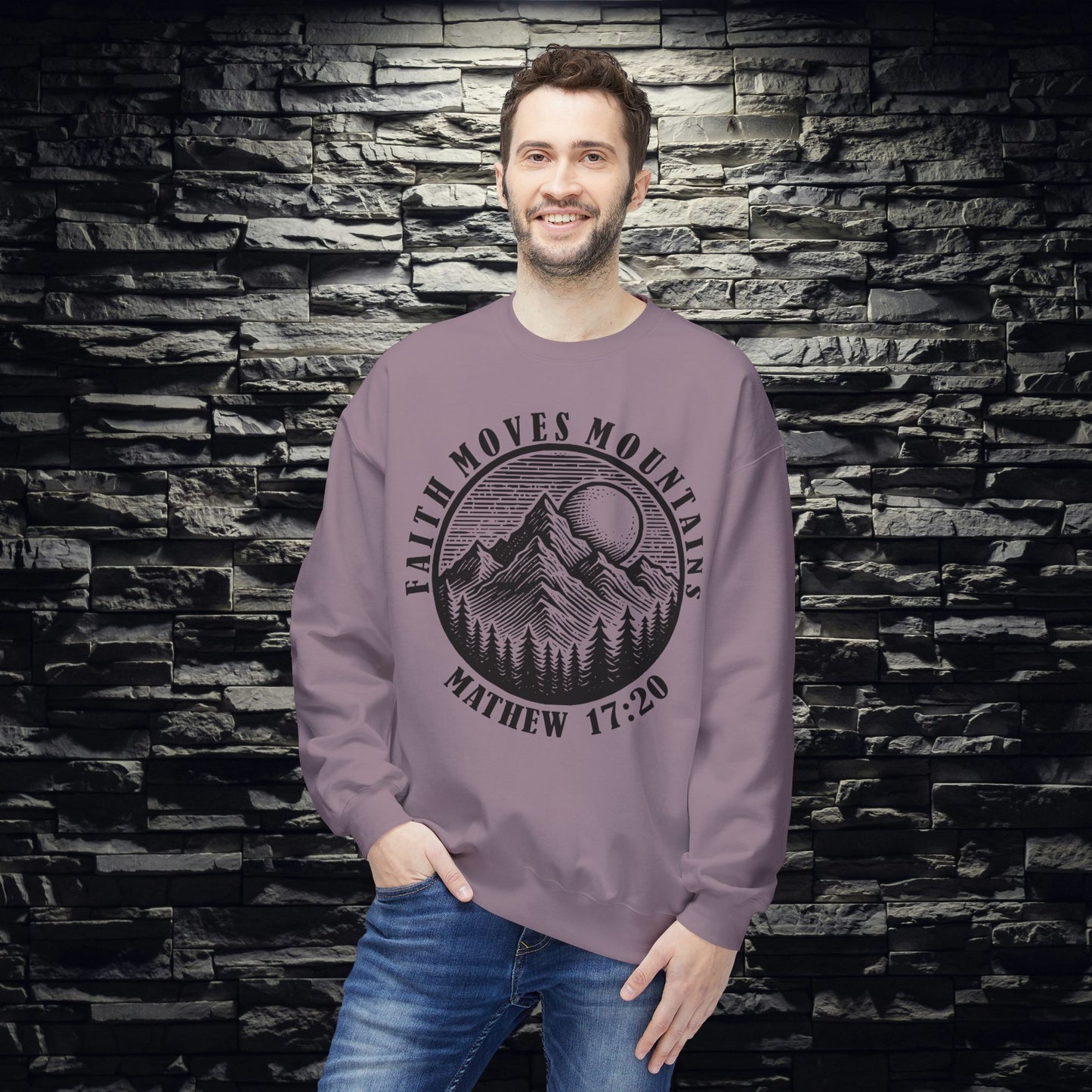 Faith Moves Mountains Sweatshirt