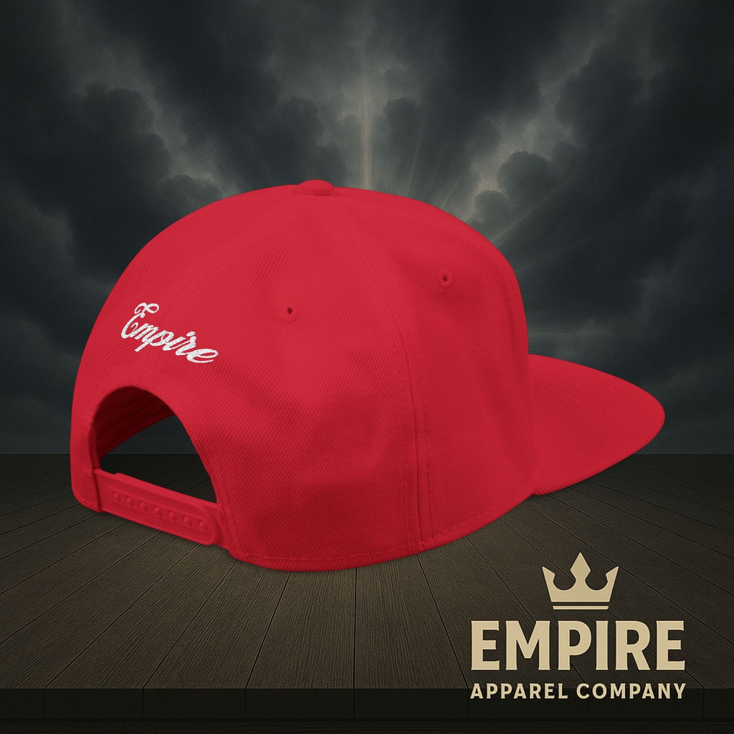 Embroidered Snapback Cap - Jesus King of Kings Hat