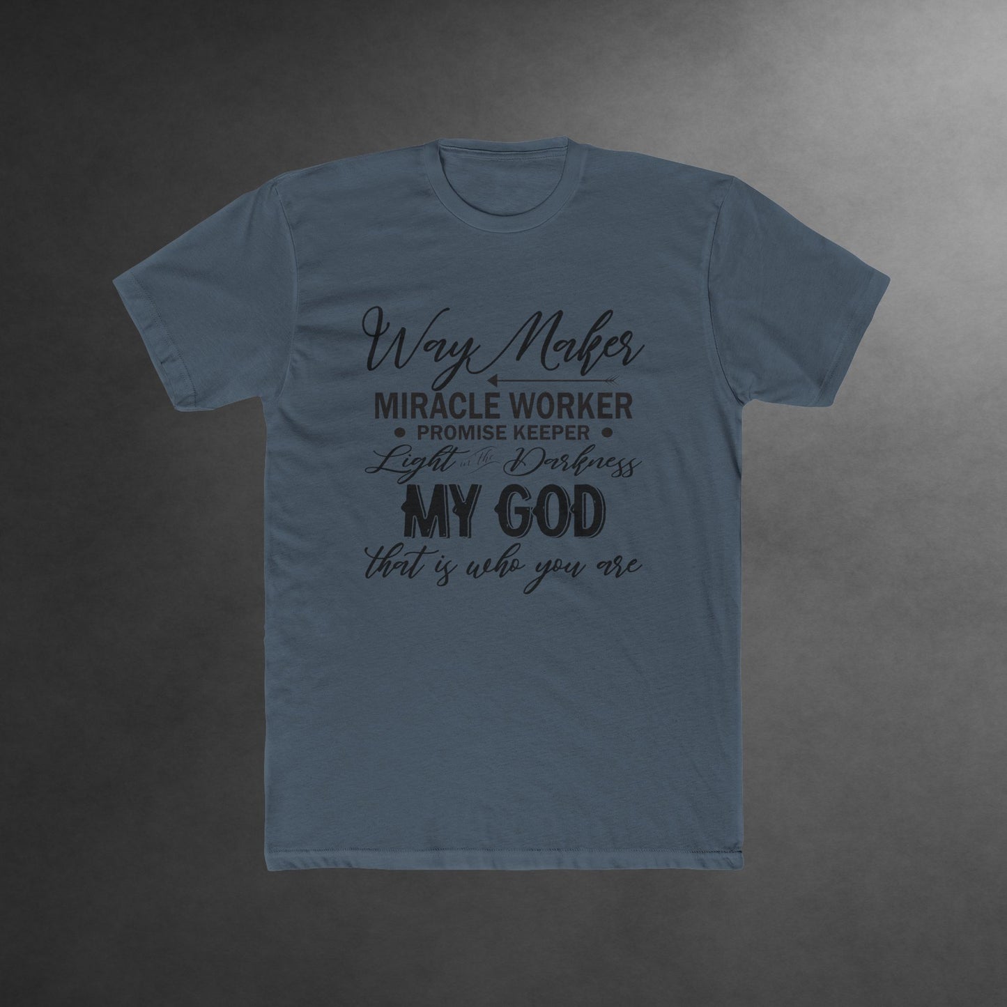 Way Maker T-Shirt - Inspirational Christian Tee | Unisex Everyday Religious Apparel, Faith-Based Bible Verse Shirt, Unisex Cotton Crew Tee,
