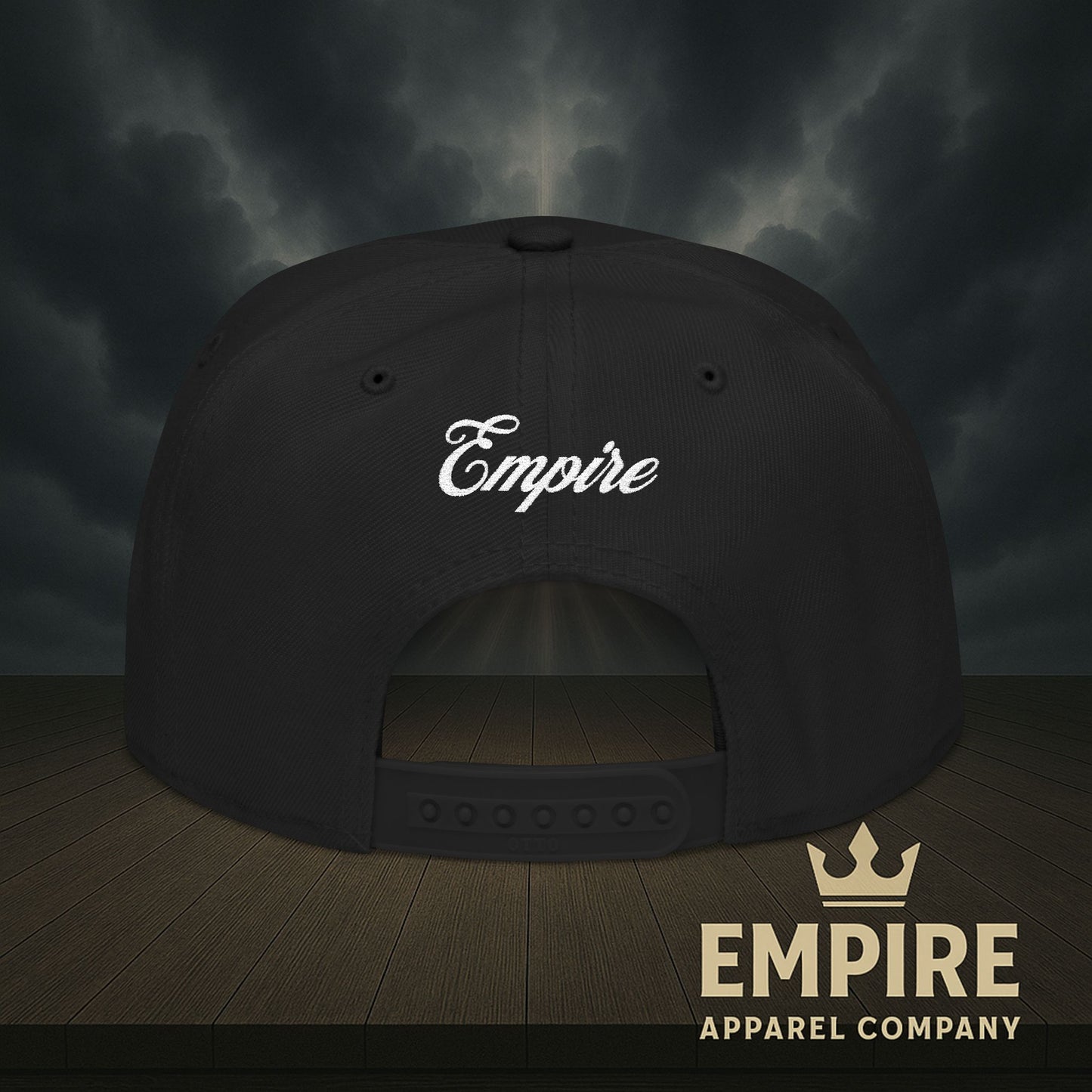 Embroidered Snapback Cap - Jesus King of Kings Hat