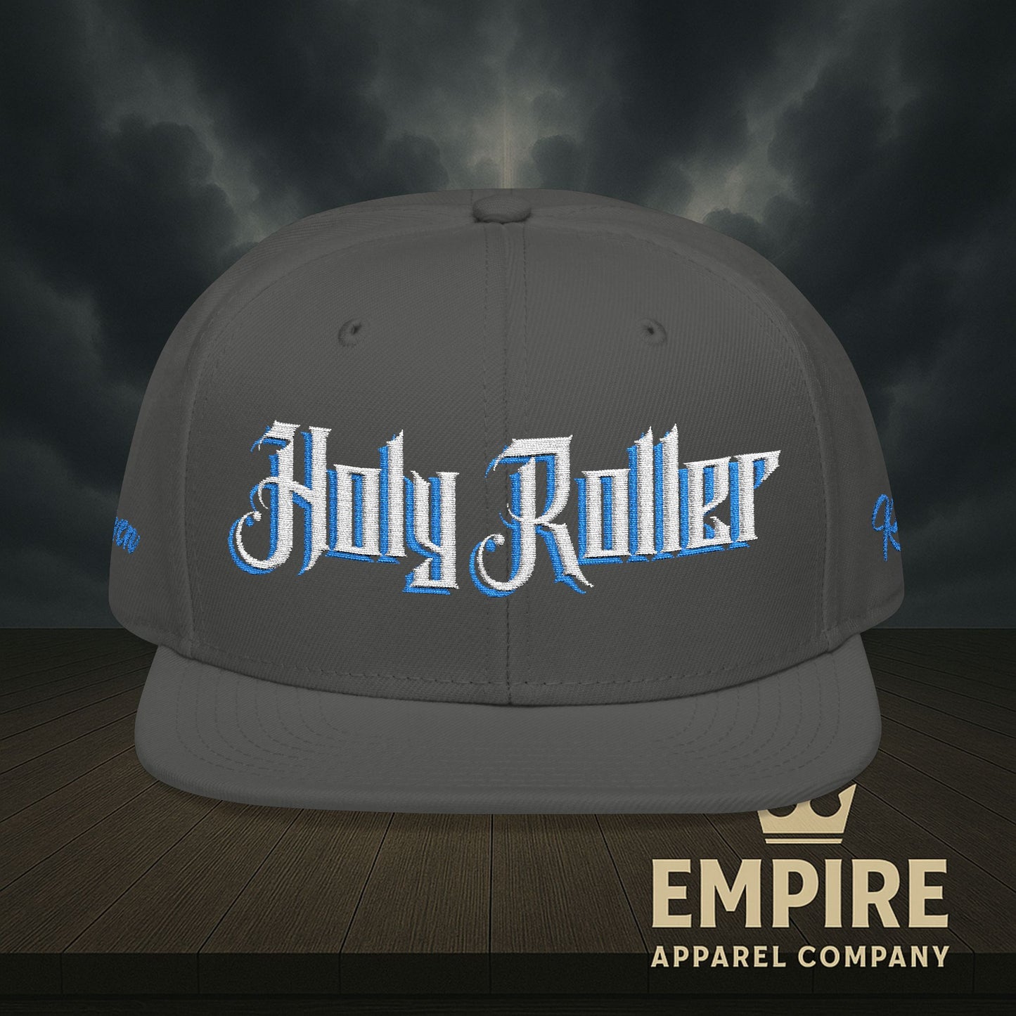 Holy Roller Embroidered Snapback Hat