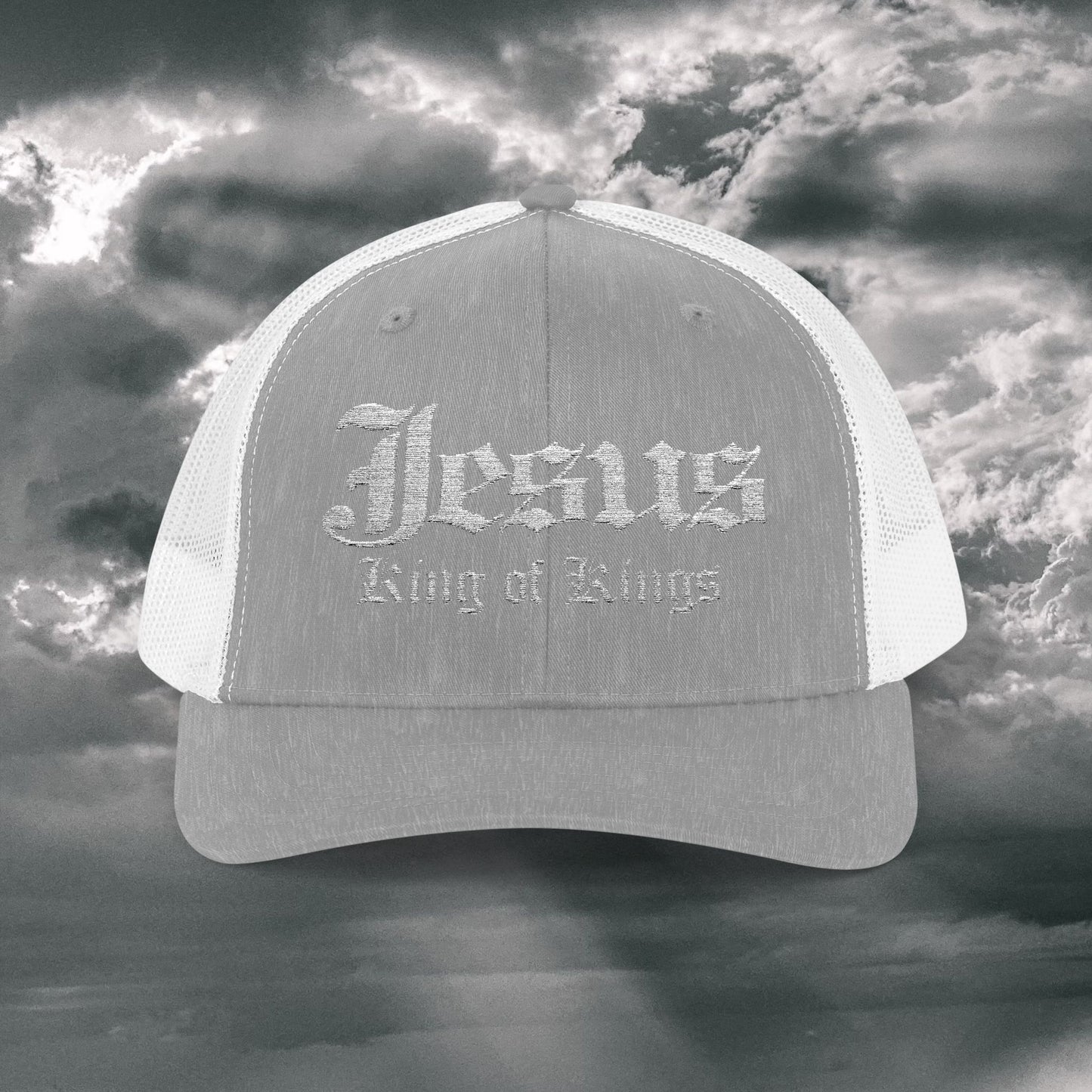 Jesus King of Kings Snapback Trucker Cap